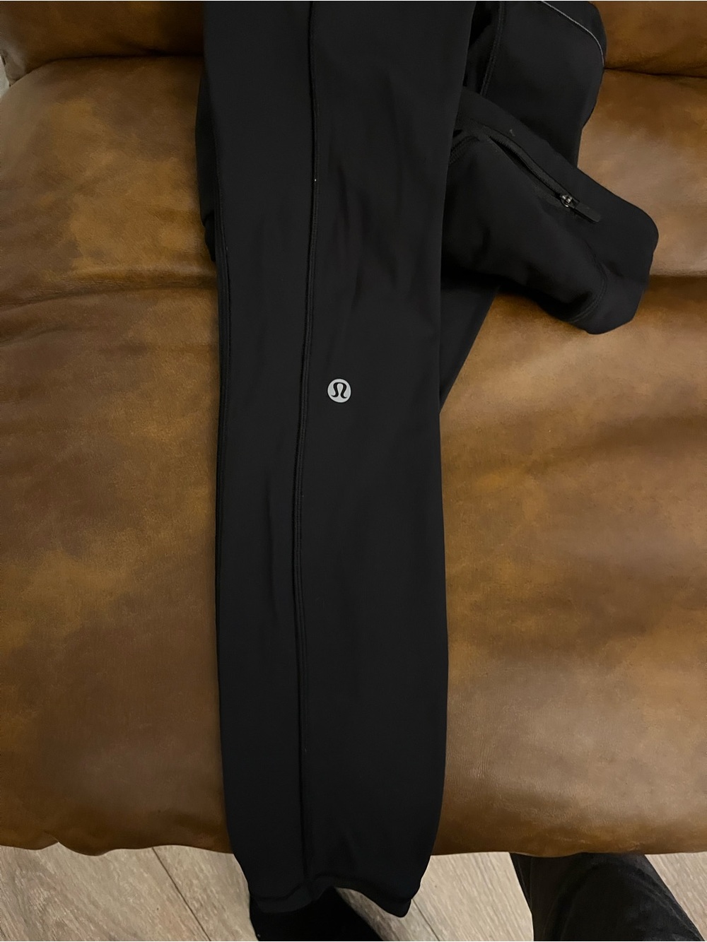 lululemon athletica Women’s  Black Performance Joggers with Reflective Logo